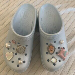 Disney's Cinderella Siren Crocs WOMEN'S 6